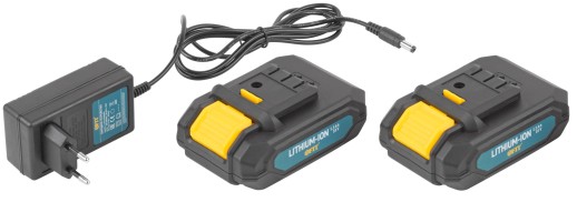 Дрель-Шуруповерт акк. 18,0 В; 0-450/1550 об/мин; 29,0 Нм; 2 (Li-Ion) 1,3 Ач; 1,5 ч.; рез. накл.; кейс