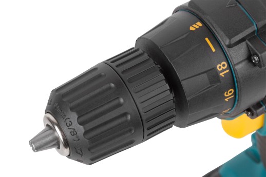 Дрель-Шуруповерт акк. 18,0 В; 0-450/1550 об/мин; 29,0 Нм; 2 (Li-Ion) 1,3 Ач; 1,5 ч.; рез. накл.; кейс