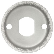 Коронка кольцевая по кафелю карбидная, глубина пропила 25 мм, 43 мм