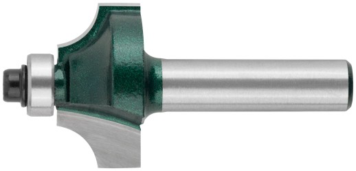 Фреза кромочная калевочная с нижним подшипником DxHxL = 25,4x13x53,5 мм