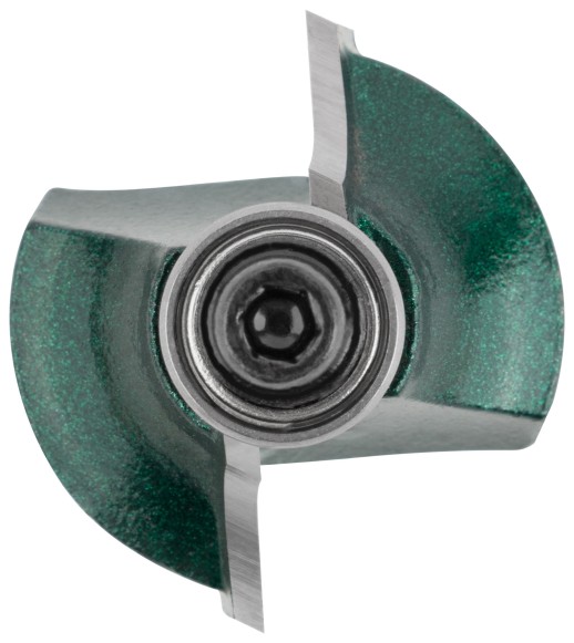 Фреза кромочная калевочная с нижним подшипником DxHxL = 25,4x13x53,5 мм