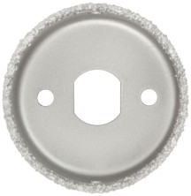 Коронка кольцевая по кафелю карбидная, глубина пропила 25 мм, 54 мм