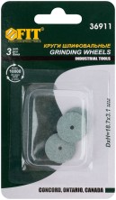 Круги силиконово-карбидные шлифовальные, набор 3 шт.