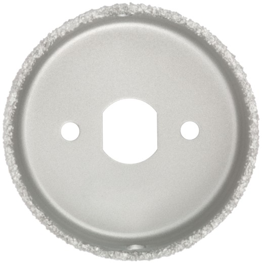 Коронка кольцевая по кафелю карбидная, глубина пропила 25 мм, 64 мм