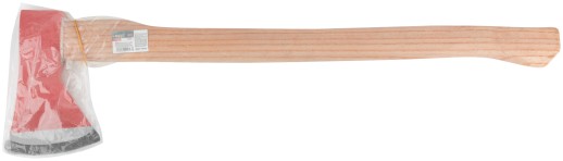 Топор кованая усиленная сталь, деревянная длинная ручка 1250 гр.