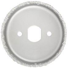 Коронка кольцевая по кафелю карбидная, глубина пропила 25 мм, 67 мм