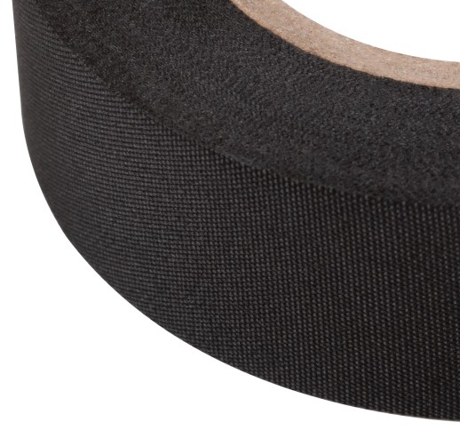 Лента тканевая ( полиэстер ) WILLMARK  19 мм х 0,27 мм х 10 м ( черная )