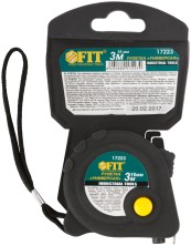 Рулетка прорезиненный корпус "Универсал", тройной стопор 3 м x 16 мм