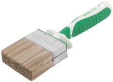 Макловица, 70% ПЭT/30% натуральная щетина, нерж. обжим, 2-К ручка, 70 х 30 мм