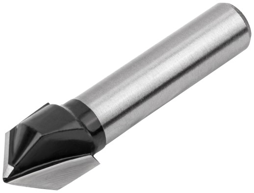 Фреза пазовая V-образная, DxHxL = 12 х 12 х 42 мм