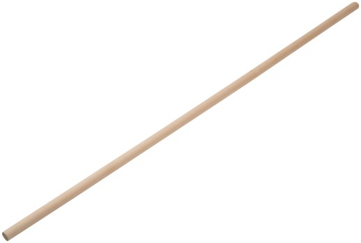 Черенок березовый для щеток, грабель, мётл, диам. 25 мм, L=1200 мм, высший сорт