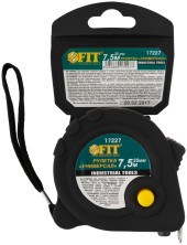 Рулетка прорезиненный корпус "Универсал", тройной стопор 7,5 м x 25 мм