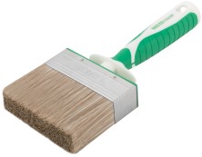 Макловица, 70% ПЭT/30% натуральная щетина, нерж. обжим, 2-К ручка, 100 х 30 мм