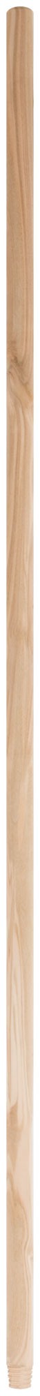 Черенок для метел деревянный с деревянной резьбой 1200 мм