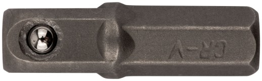 Адаптеры с биты на головку для отвертки CrV 1/4"-1/4", 25 мм (10 шт.)